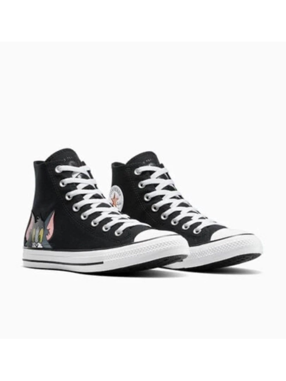 Converse ladies limited tom & Jerry high top sneaker size 10